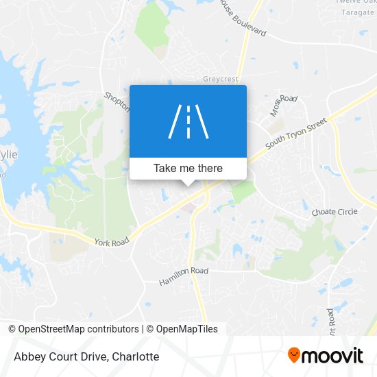 Abbey Court Drive map
