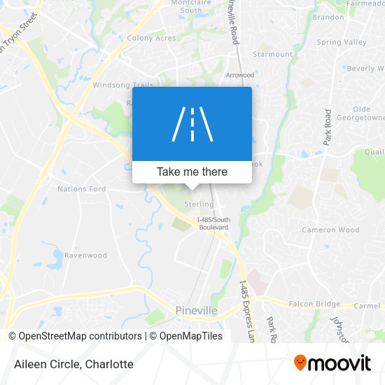 Aileen Circle map