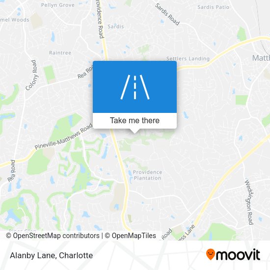Mapa de Alanby Lane