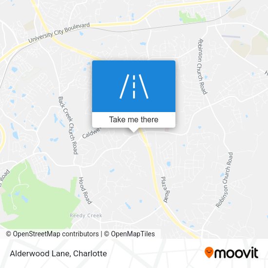 Mapa de Alderwood Lane