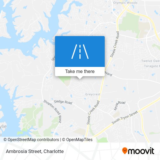 Mapa de Ambrosia Street