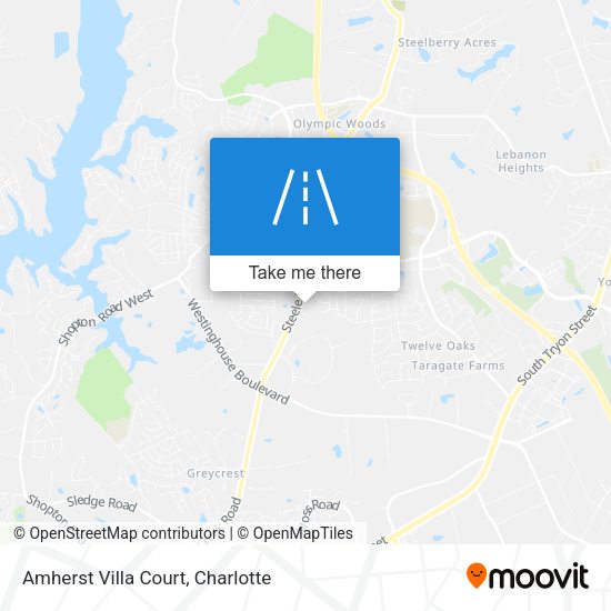 Mapa de Amherst Villa Court