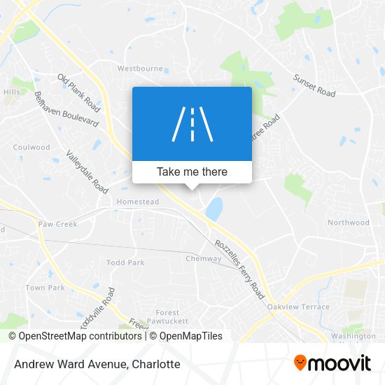 Andrew Ward Avenue map