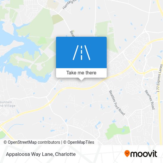 Mapa de Appaloosa Way Lane