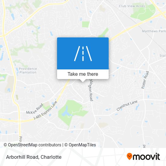 Mapa de Arborhill Road