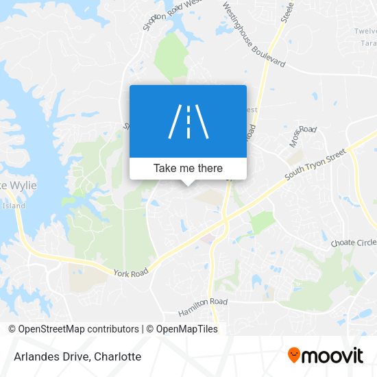 Mapa de Arlandes Drive