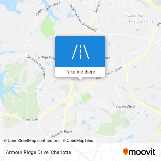 Armour Ridge Drive map