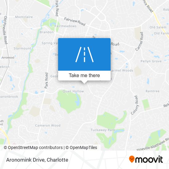 Mapa de Aronomink Drive