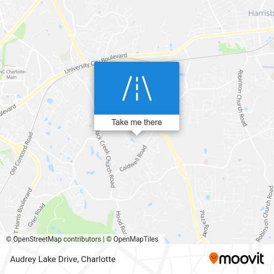 Mapa de Audrey Lake Drive