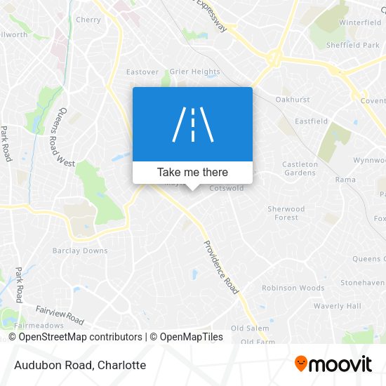 Mapa de Audubon Road