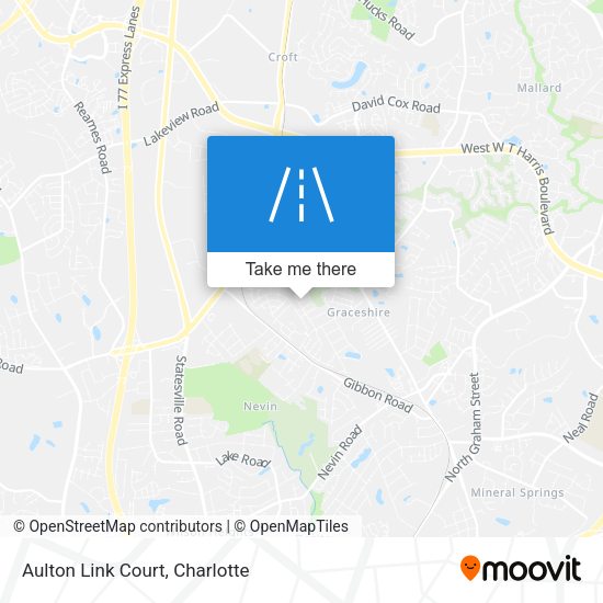 Aulton Link Court map