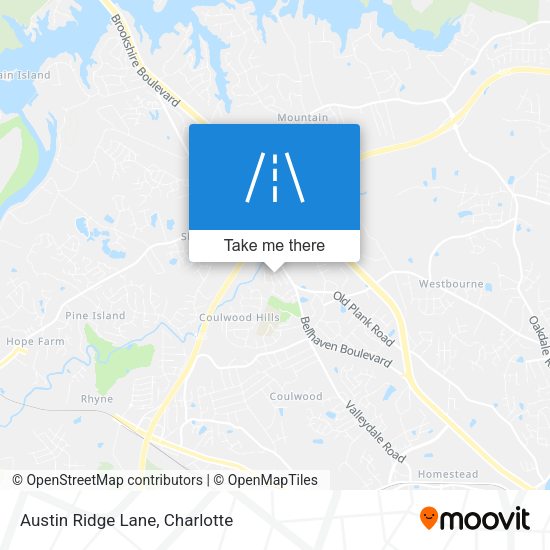 Mapa de Austin Ridge Lane
