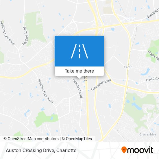 Mapa de Auston Crossing Drive