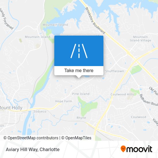 Mapa de Aviary Hill Way