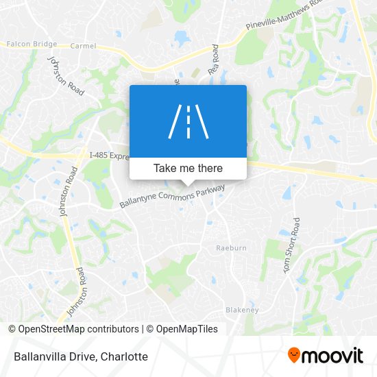 Ballanvilla Drive map