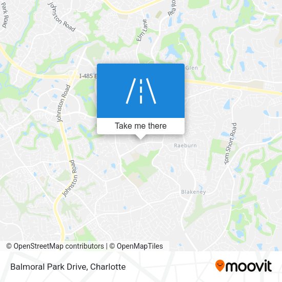 Balmoral Park Drive map