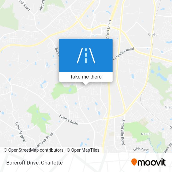 Barcroft Drive map