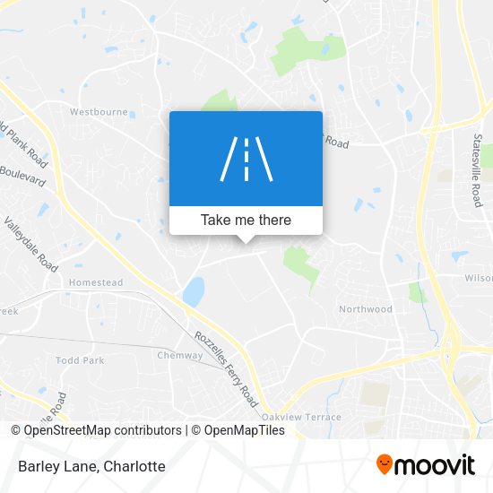 Mapa de Barley Lane