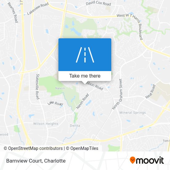 Mapa de Barnview Court