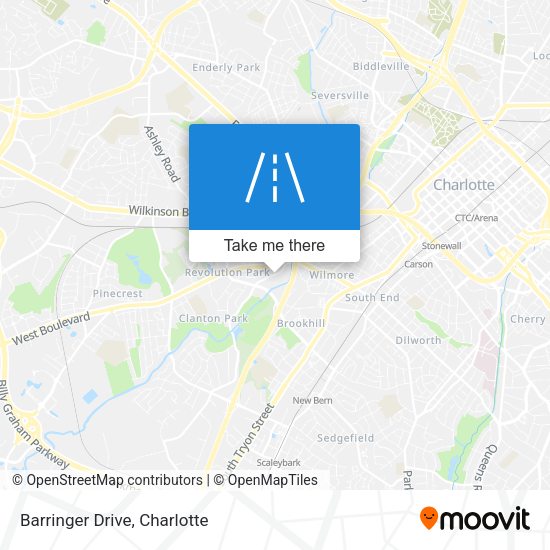 Mapa de Barringer Drive