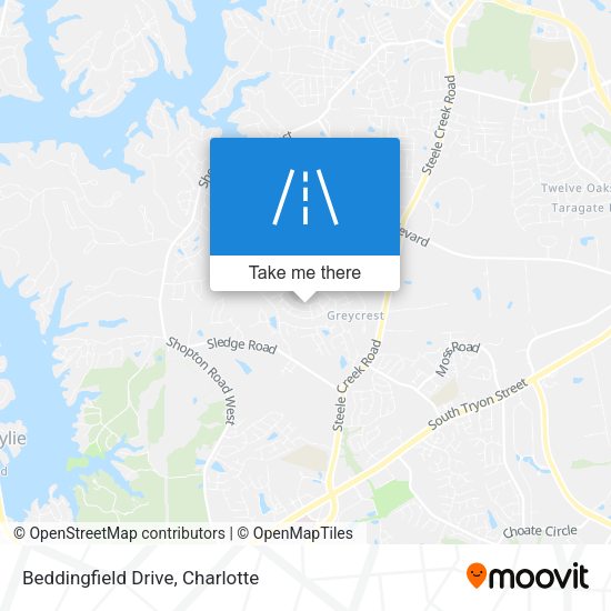 Beddingfield Drive map
