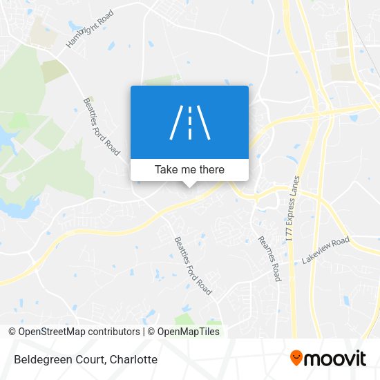 Mapa de Beldegreen Court