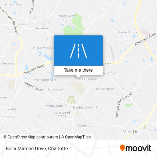 Mapa de Bella Marche Drive
