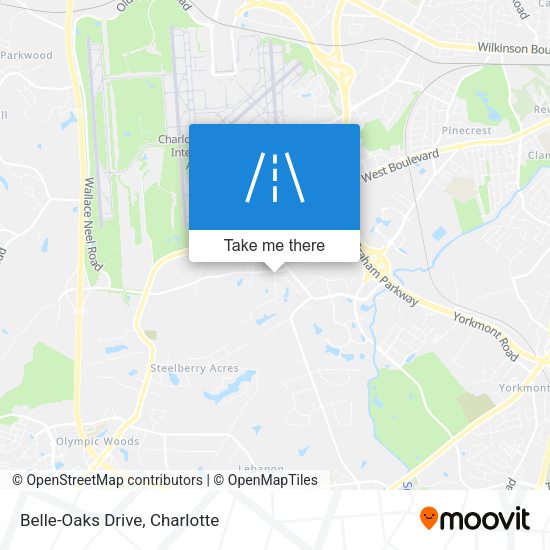 Mapa de Belle-Oaks Drive