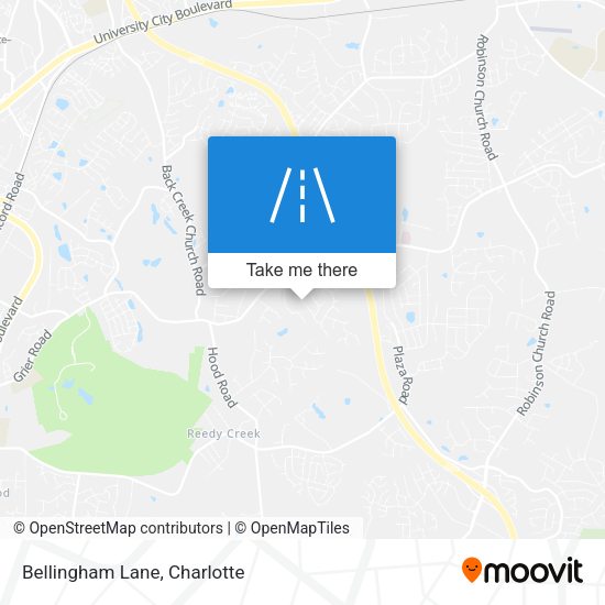 Mapa de Bellingham Lane