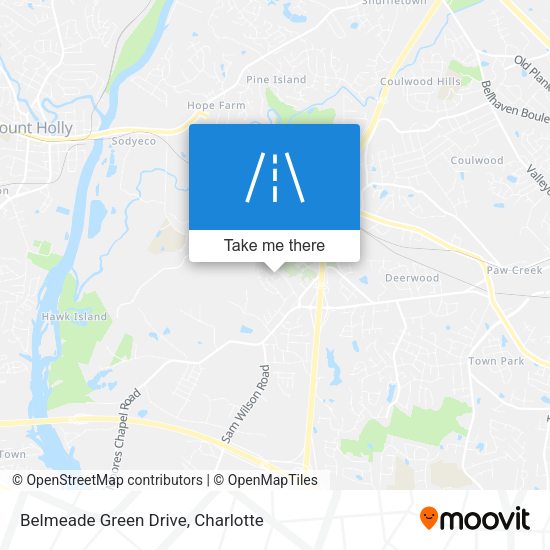 Mapa de Belmeade Green Drive