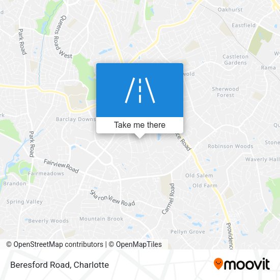 Mapa de Beresford Road