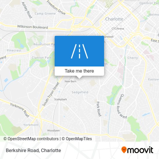 Mapa de Berkshire Road
