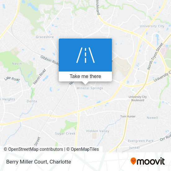 Mapa de Berry Miller Court