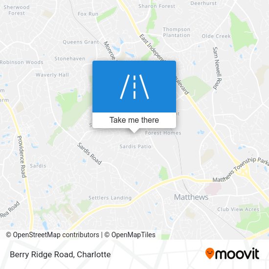 Mapa de Berry Ridge Road