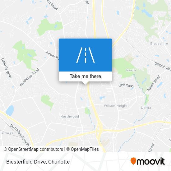 Biesterfield Drive map
