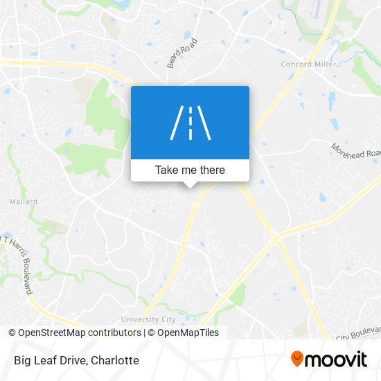 Mapa de Big Leaf Drive