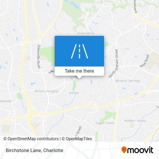 Mapa de Birchstone Lane