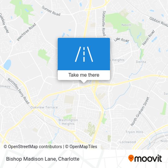 Mapa de Bishop Madison Lane