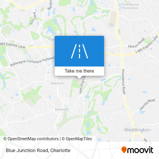 Mapa de Blue Junction Road