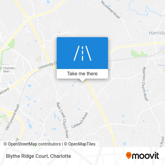 Blythe Ridge Court map