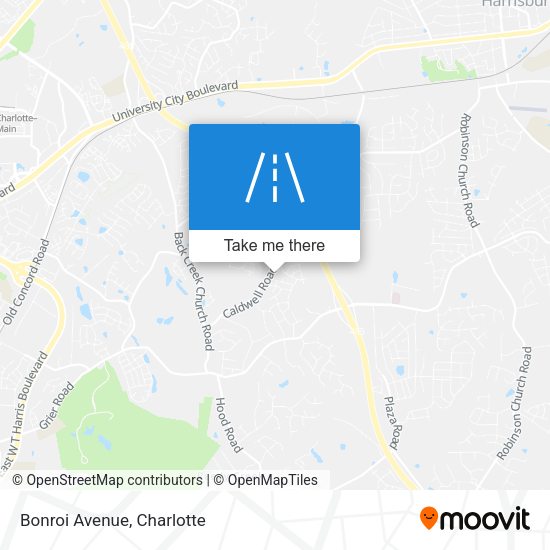 Mapa de Bonroi Avenue