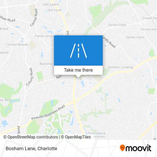Mapa de Bosham Lane