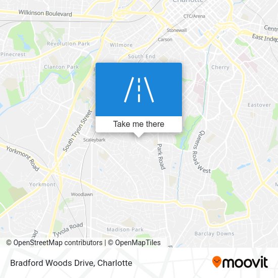 Bradford Woods Drive map