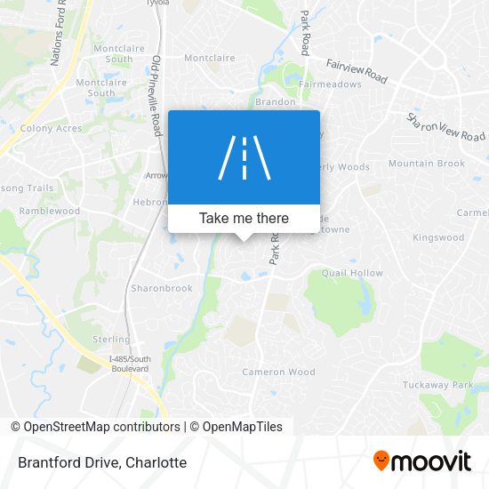 Mapa de Brantford Drive