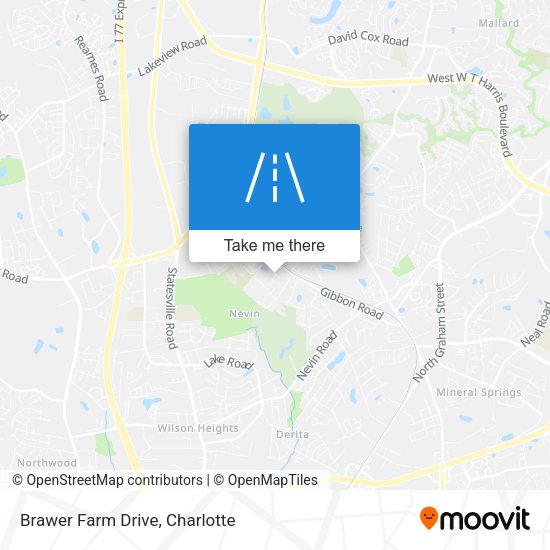 Brawer Farm Drive map