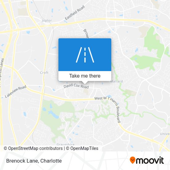 Mapa de Brenock Lane