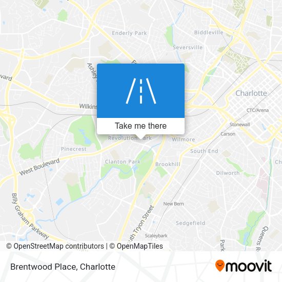 Mapa de Brentwood Place