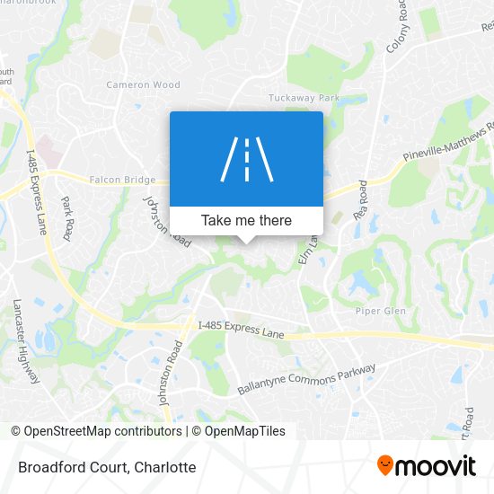 Mapa de Broadford Court