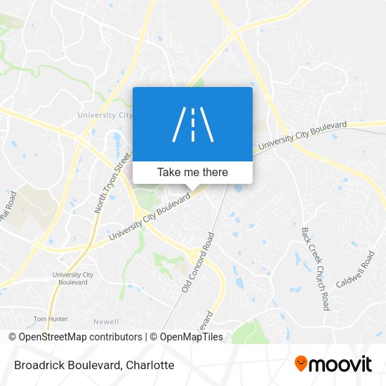 Mapa de Broadrick Boulevard