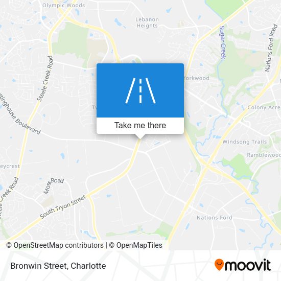 Mapa de Bronwin Street